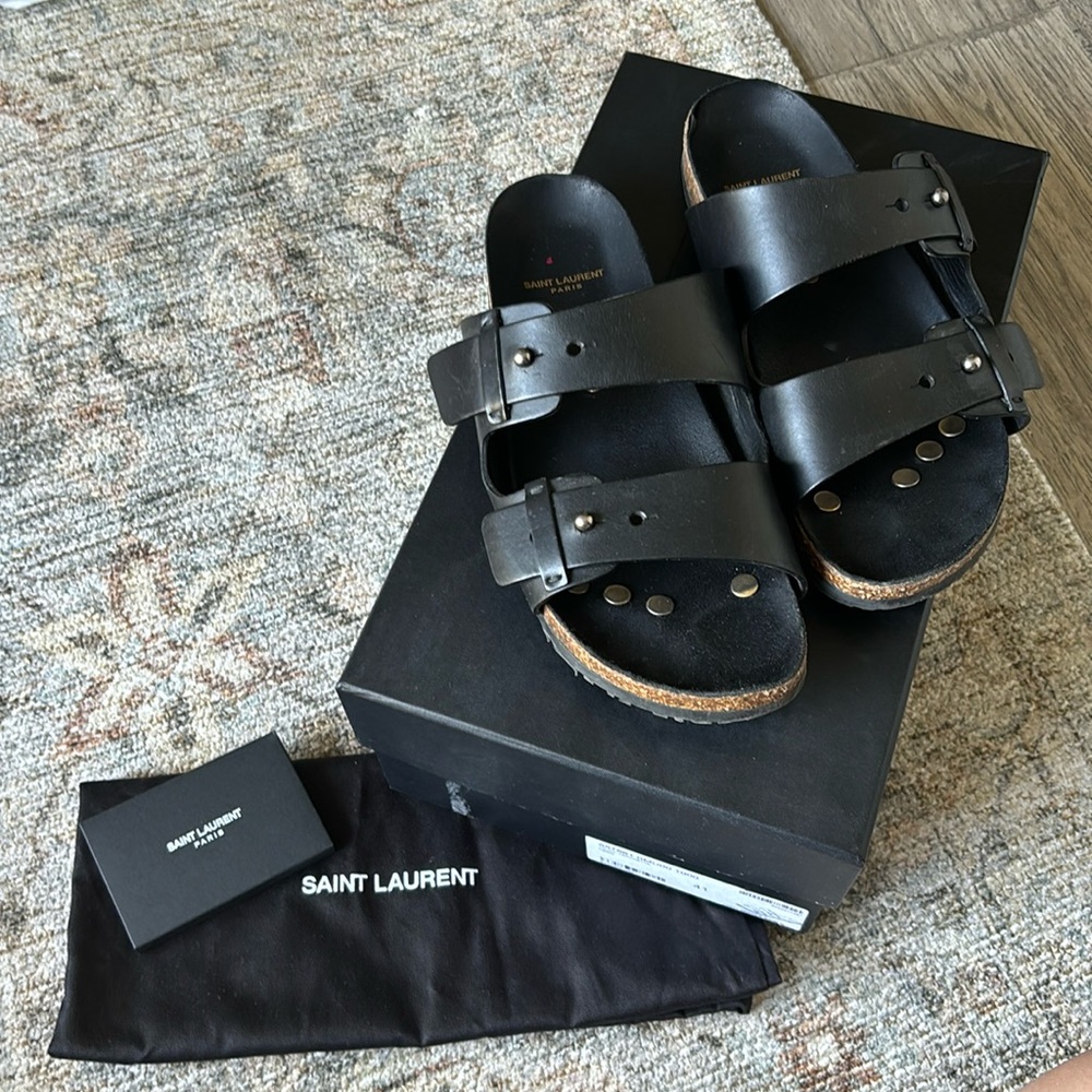 SOLD Saint Laurent Jimmy 2 Briddle Sandal
